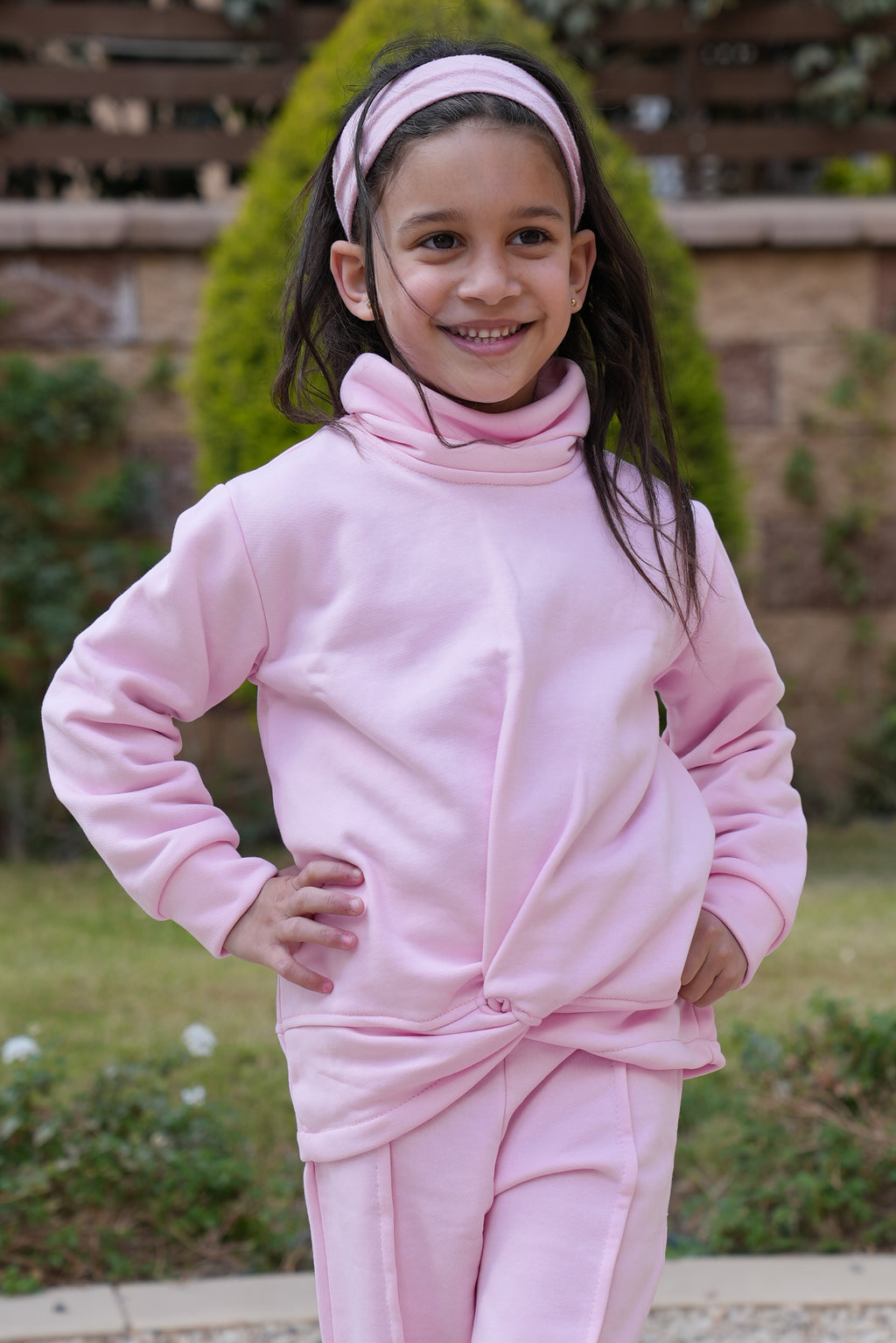 Front Knot Melton Set for Kids