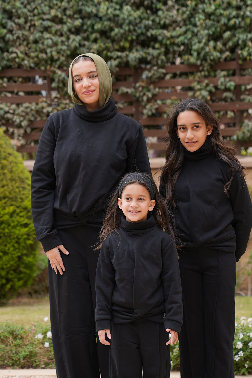 Front knot Melton Set for Women